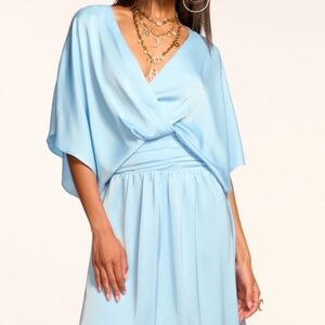 Ramy Brook Ariel Wrap Midi Dress